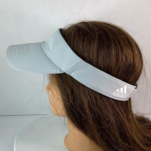 Adidas Abroready Texas Rangers Gray Active Outdoor Summer Unisex Medium Visor - Picture 3 of 8